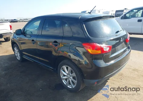 2013 Mitsubishi Outlander Sport Es from USA, damaged, VIN 4A4AP3AU7DE002512